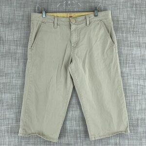 Levi's Beige Jean Shorts